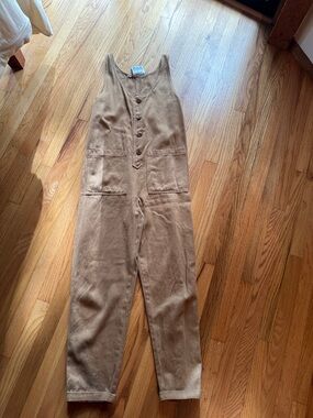 Jungmaven Tan Button-Front Jumper